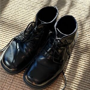 Dr. Martens Glossy Black Chukka Boots